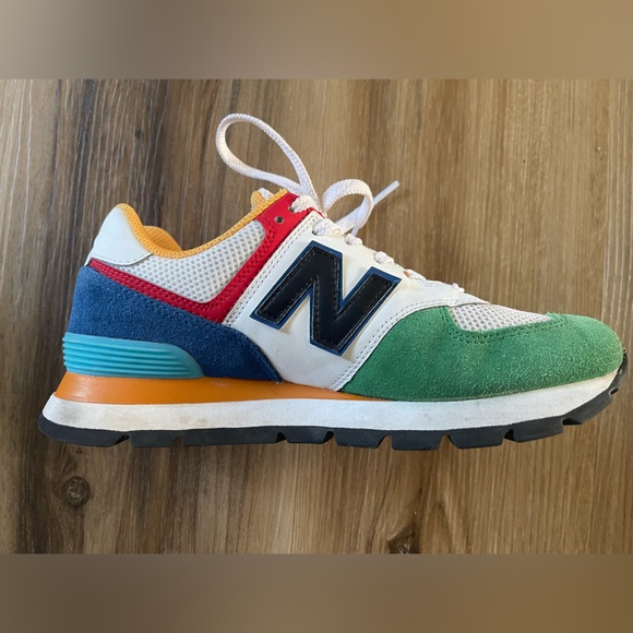 Rare New Balance Encap Sneakers in Rainbow Colorway - Picture 9 of 11